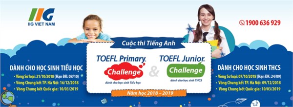 HỌC SINH TRƯỜNG THCS SÀI ĐỒNG THAM GIA CUỘC THI “TOEFL Primary Challenge và TOEFL Junior Challenge”